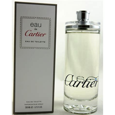 eau de cartier 200 ml prezzo|Cartier fragrance 2001.